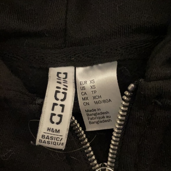 Boyfriend fit zip up hoodie - Picture 3 of 3